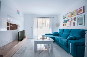 Luminoso y fresco apartamento en 2ª línea de playa, Fuengirola